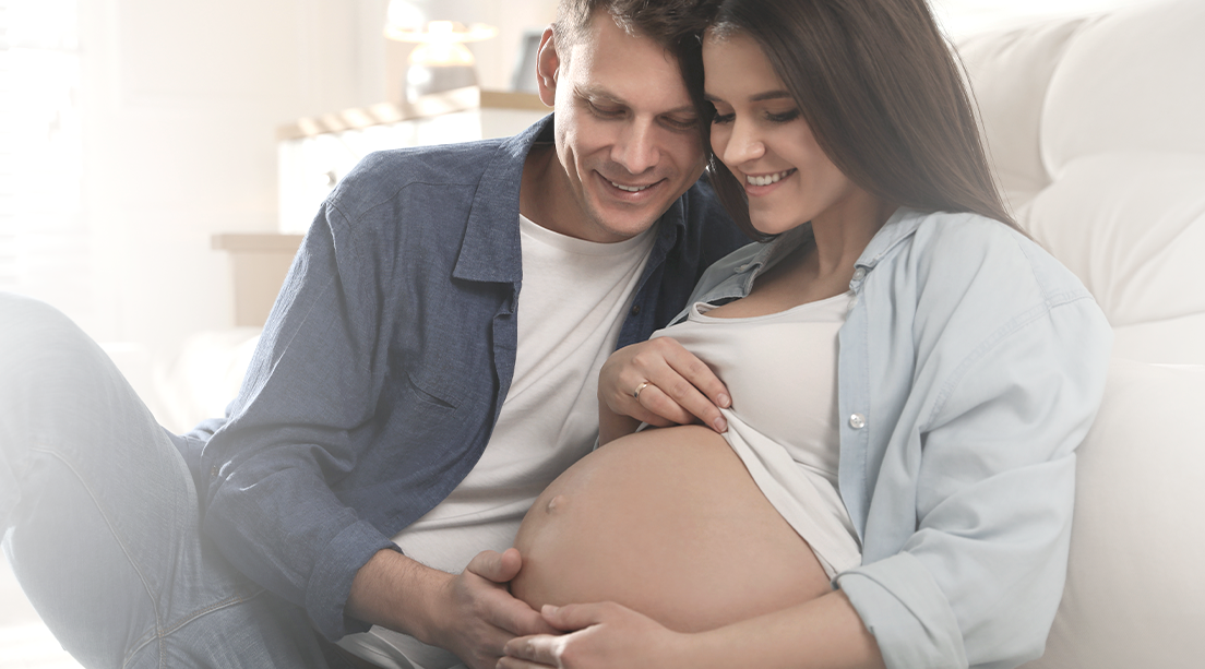 Papá y mamá durante el embarazo