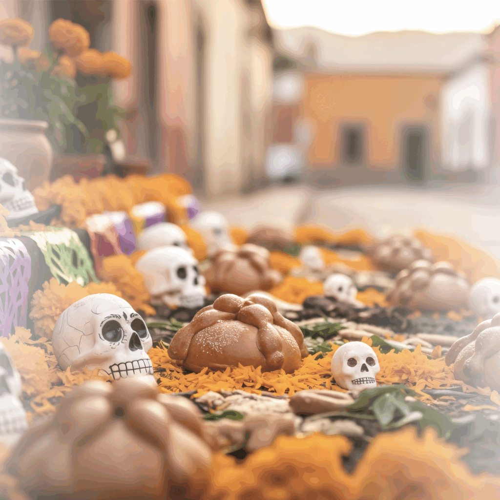 Ofrenda de Día de Muertos en México.