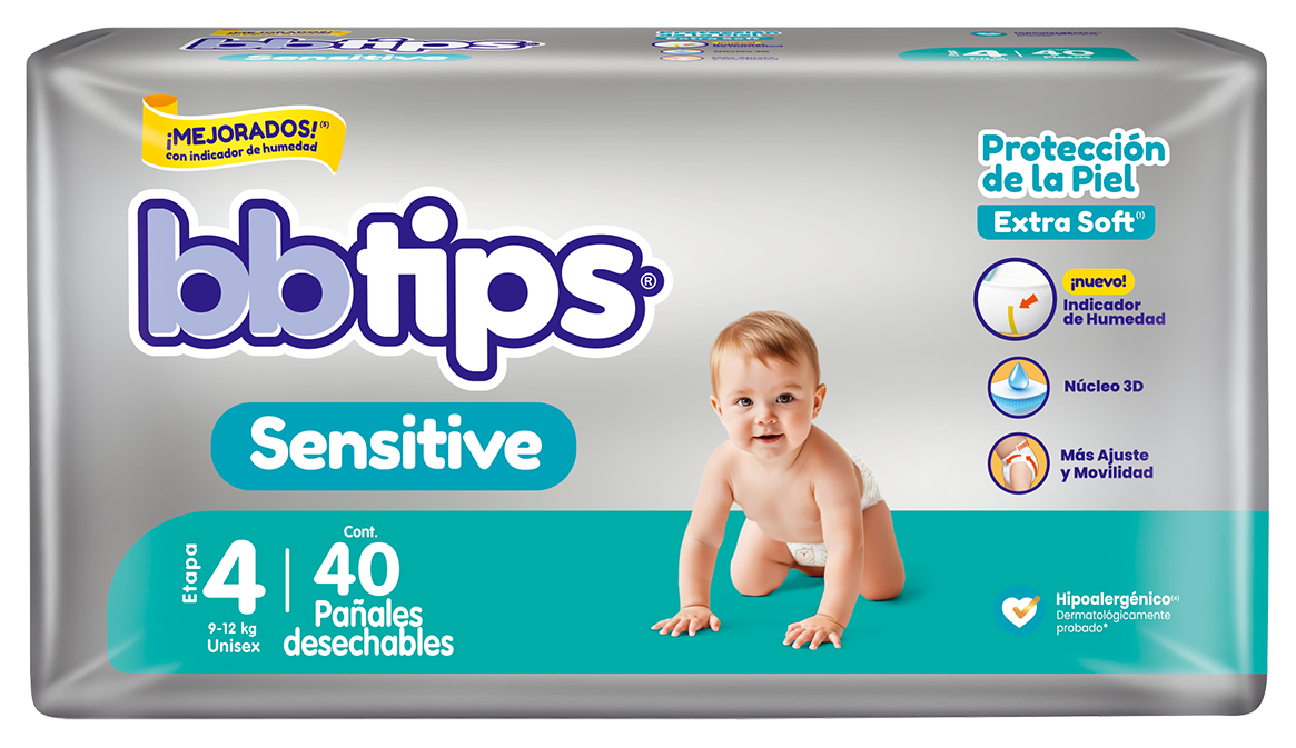 bbtips Sensitive, talla 4.