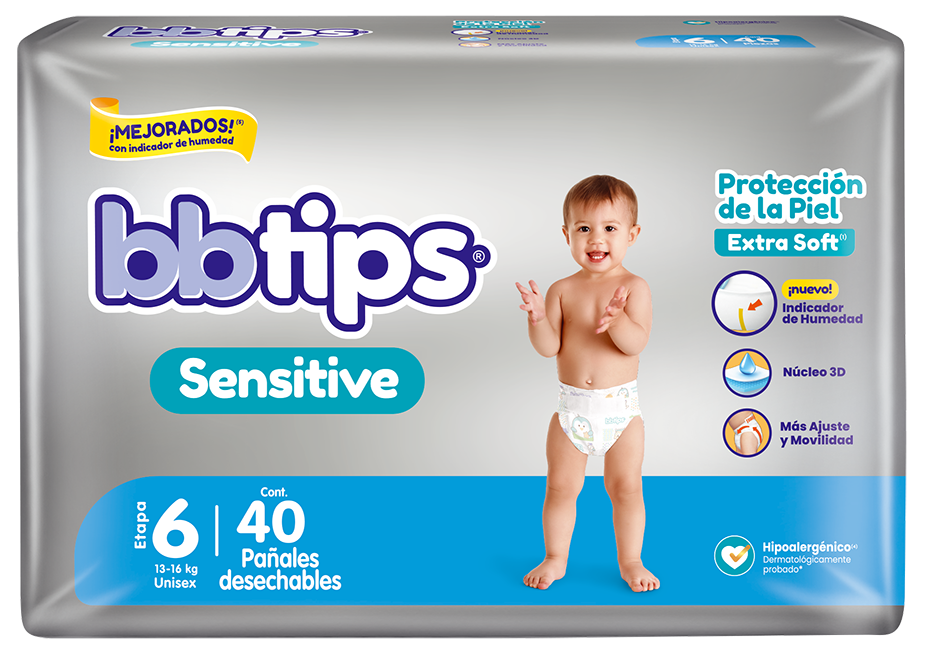 bbtips Sensitive, talla 6.